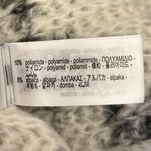 Zara Women's Patterned Knit Sleeveless Turtleneck Sweater Top Size S - NWT $45 - Picture 10 of 13